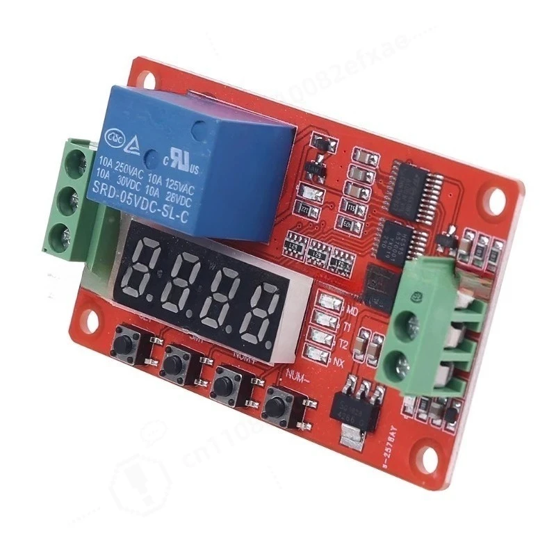 FRM01 Timer Relay Control Module with 18 Programmable Functions Self-Locking Cycle Adjustable