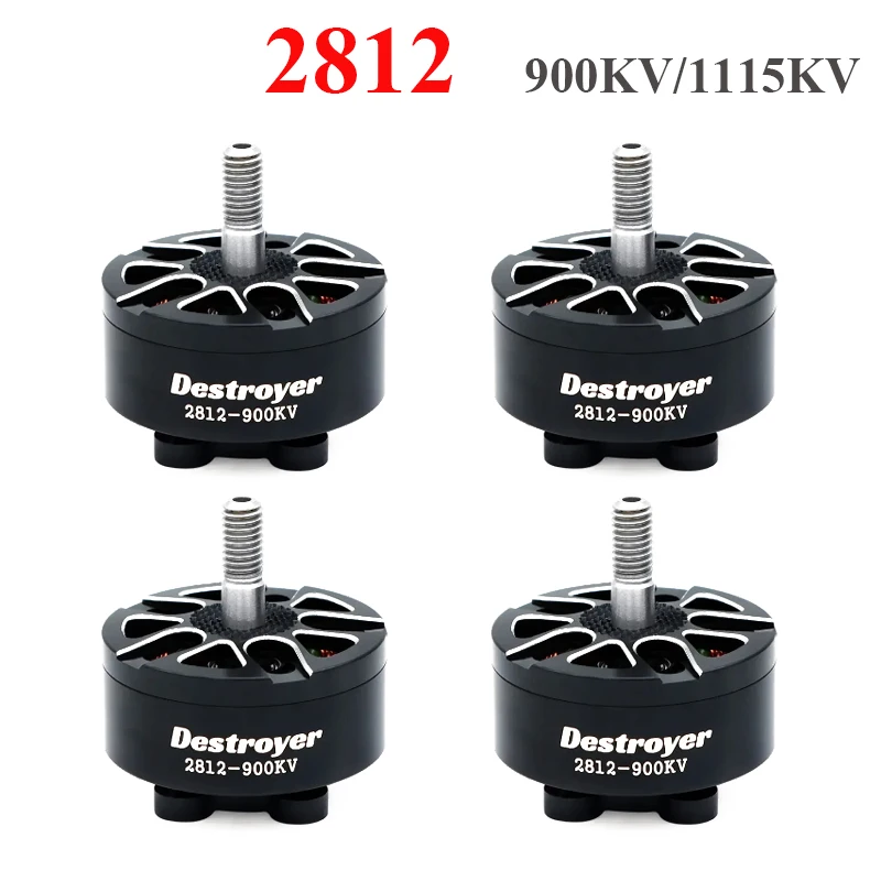 

Бесщеточный двигатель cosmscr 2812 900KV/1115KV 2-6S для 7-9-дюймового FPV гоночного дрона на большие расстояния, запчасти для самостоятельной сборки