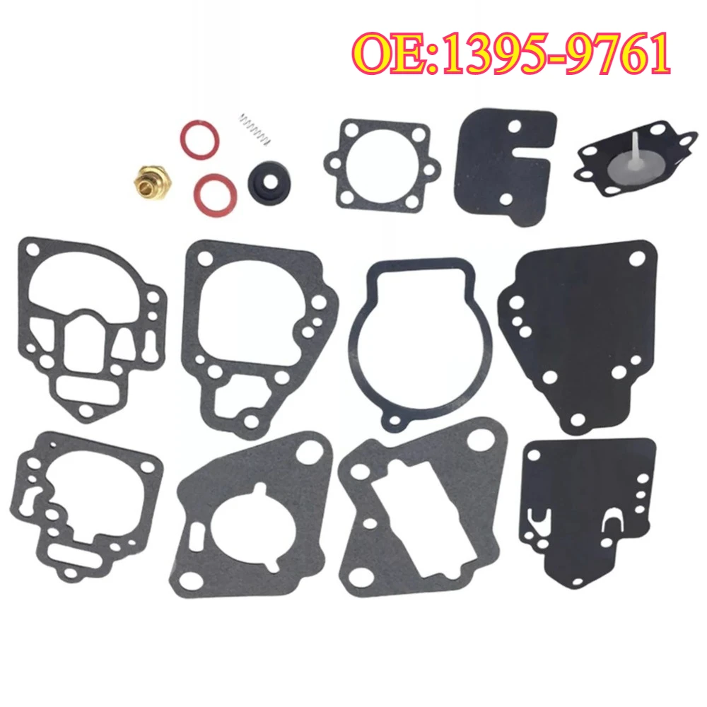 

High quality New For 1395-9761 Motorcycle Carburetor Rebuild Kit Carburetor Repair Kit for Mercury MarineReplaces