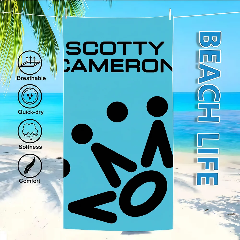 Handtuch Textil-Bademantel Strand C-CameronS-ES Schnelltrocknend Leichtgewichtig Tragbar Luxus Camping S-ScottyS-ES Schwimmbad Reise – Detail 13