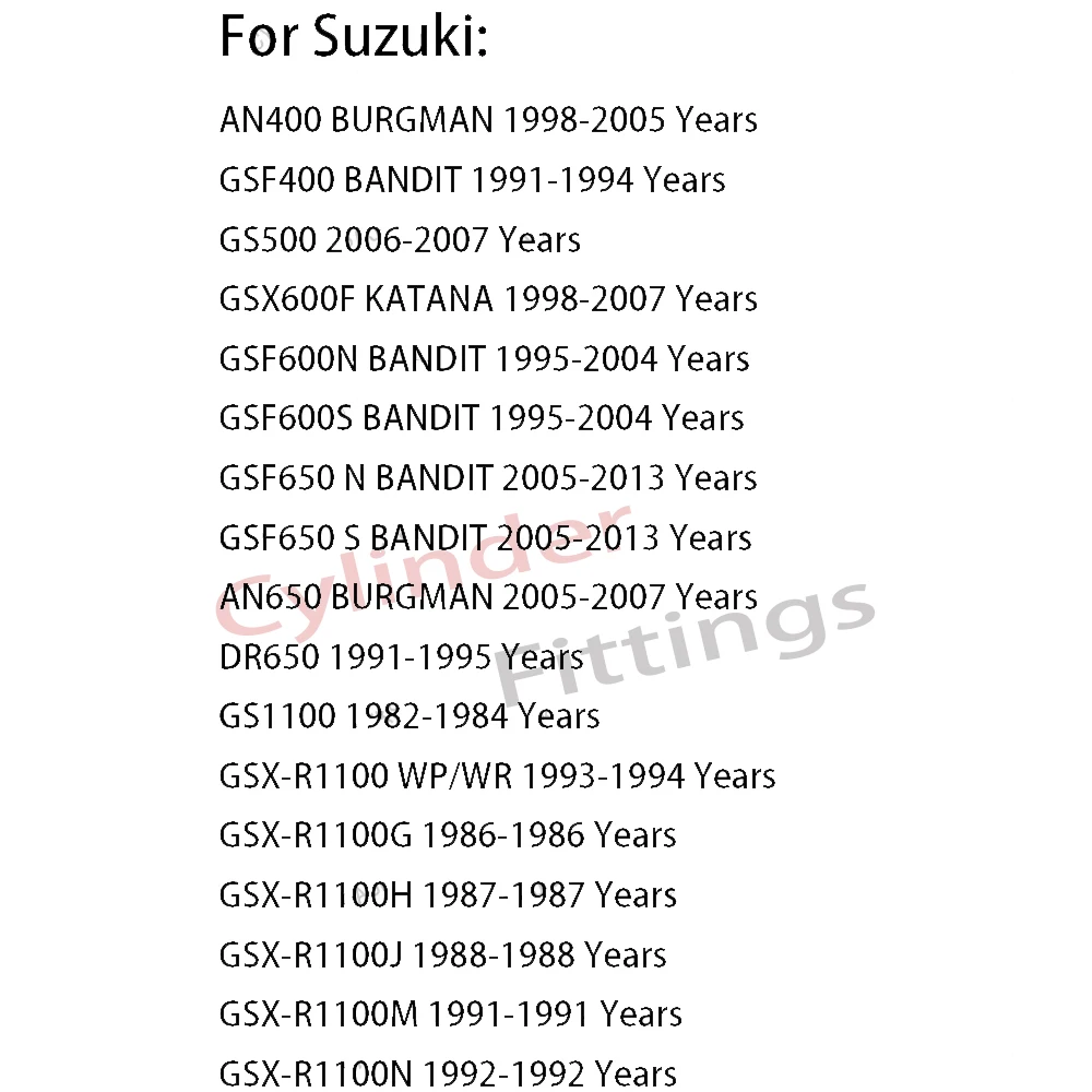 41x53x8/10.5 Motorcycle Front Fork Damper Oil Seal 41 53 Dust Seal For Suzuki GS500 GSF650 GSF650N GSF650S BANDIT AN650 BURGMAN