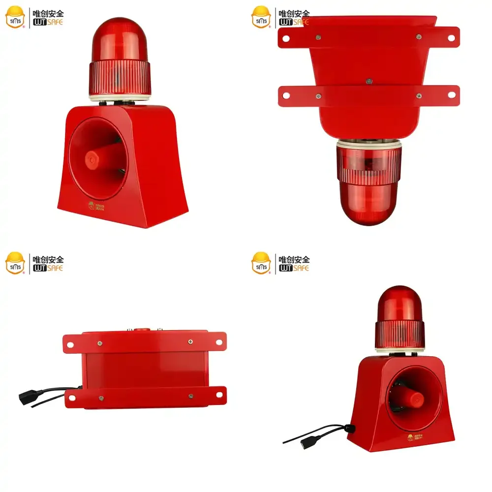 

Power Outage Alarm Device with Audible Alarms Horns Sirens Sounders Buzzers Flashing Strobe Light Made of Durable Metal