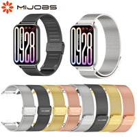 Metal Milanese Strap for Xiaomi Mi Band 9 Pro Bracelet Loop Band Belt Correa for Mi Smart Band 9Pro