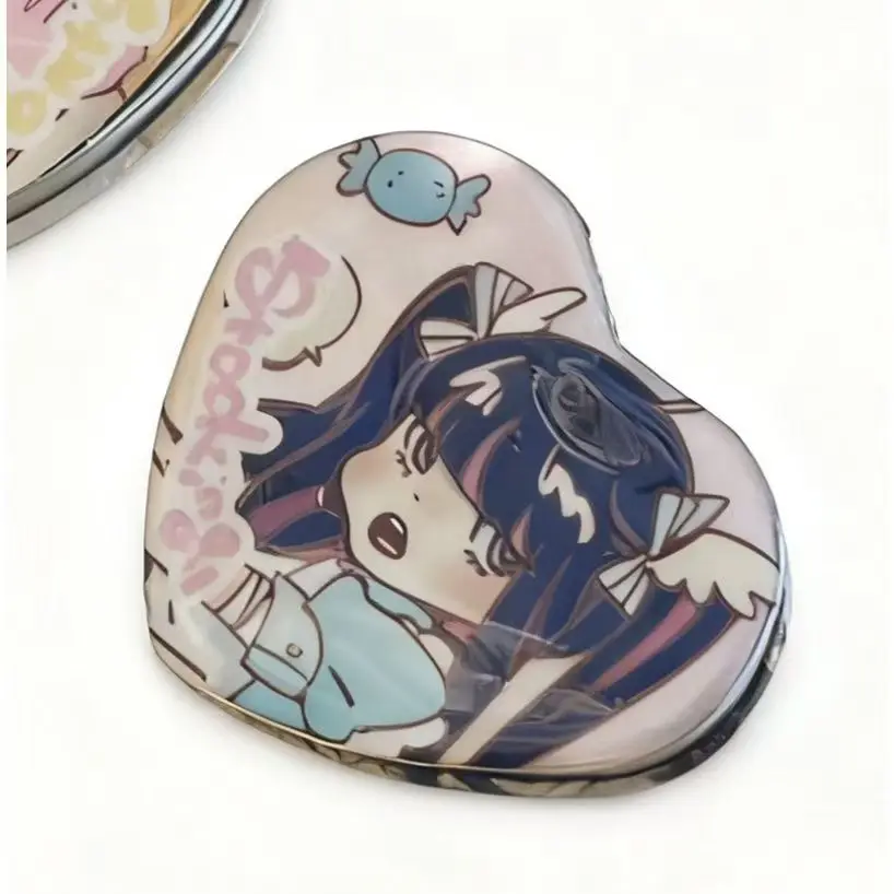 Medias de Anime, periféricos de Ángel, artículos de amor Acg, pantimedias con forma de corazón, anarquía de Metal, buena media, estatuilla de anarquía, insignia, juguetes para niña