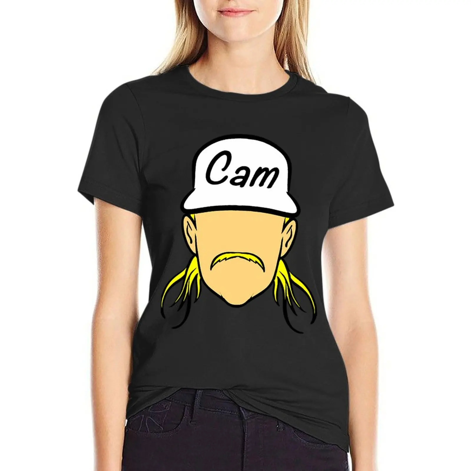 Cam Smith T-Shirt tops Female clothing workout shirts for Women