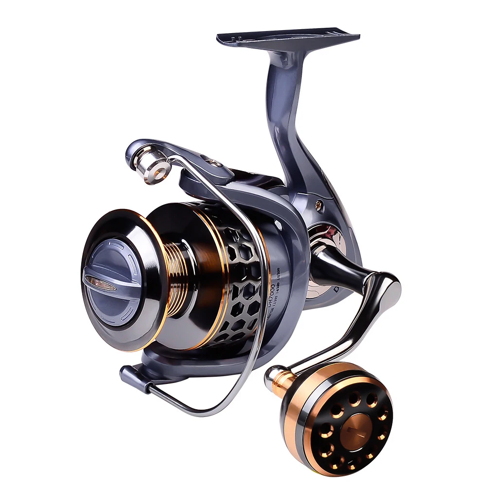 

PROBEROS Spinning Reel 11-21KG Max Drag Fishing Reel 2000-7000 Series CNC Mechine Fishing Wheel Metal Spool Saltwater Bass Reel