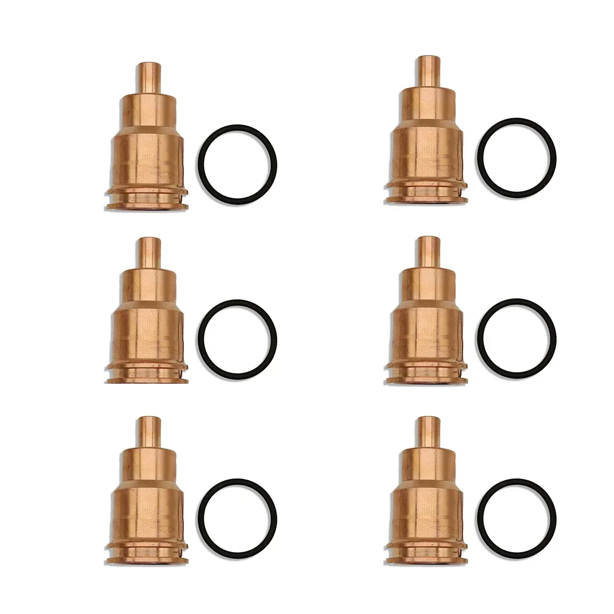 

6X комплект чашек втулки форсунки для двигателя Volvo Mack Truck D11 D12 D13 D16 21351717