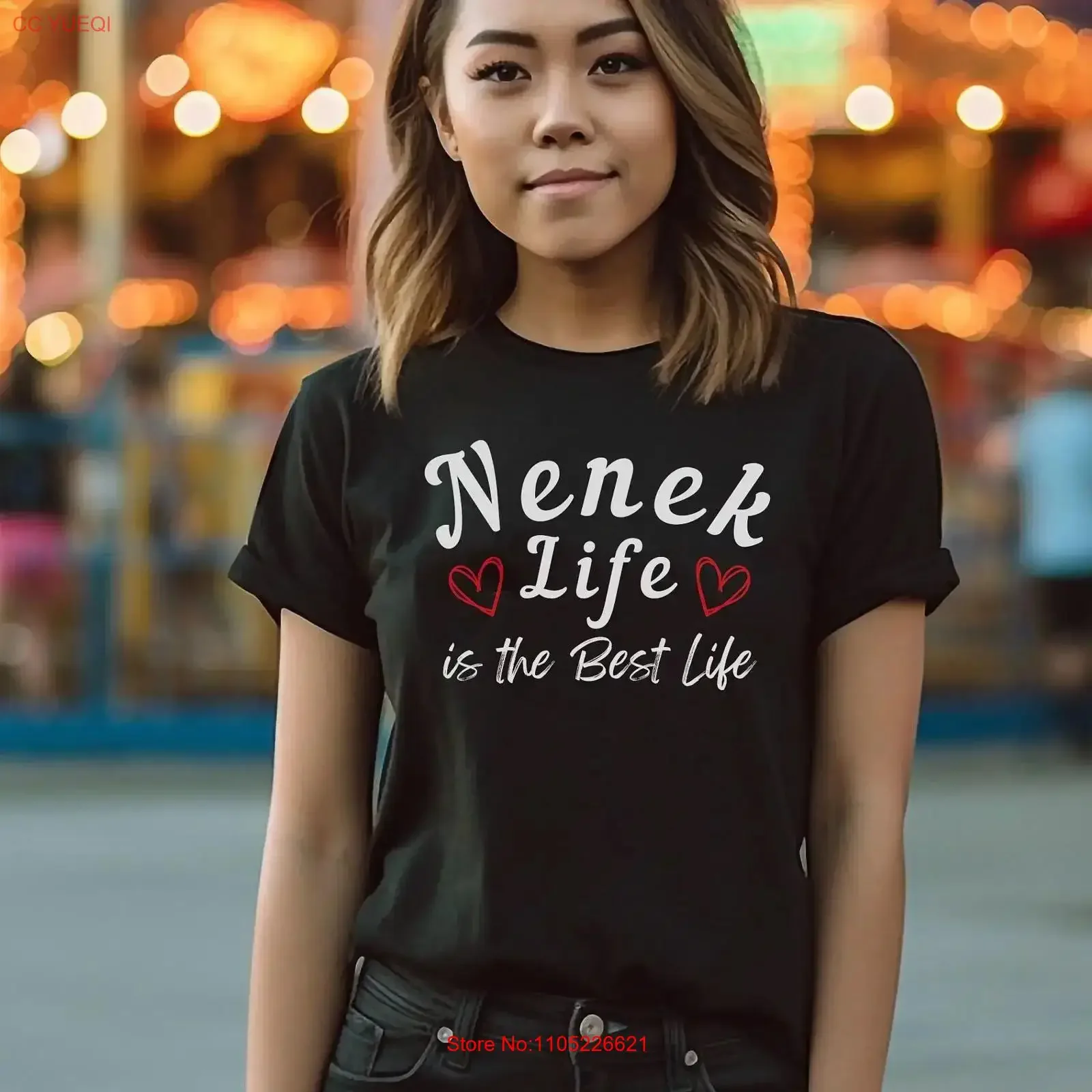 Nenek Life Is The Best T shirt Country Indonesian funny Indonesia lonely planet Jakarta bali vintage Washed Versatile Stretched