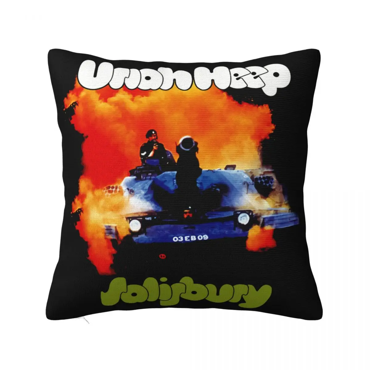 Uriah Heep Salisbury Black Hard Rock Nazareth Deep Purple Ufo Men High Quanlity Simple Good Quality Pillow Case