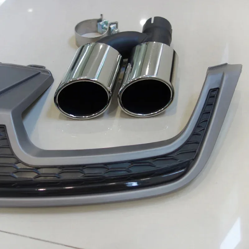 For A7 2010-2019 Rear Bumper Body Kit Tailpipe For S7 2013-2018 Manufacturer Car Rear Lip with Tail 3