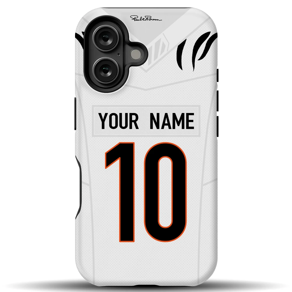 24 EE. UU. Cincinnati Funda de fútbol americano para iPhone 17 Air 16e 16 15 14 Pro Max 13 12 11 Mini X XS XR 7 8 6S Plus SE