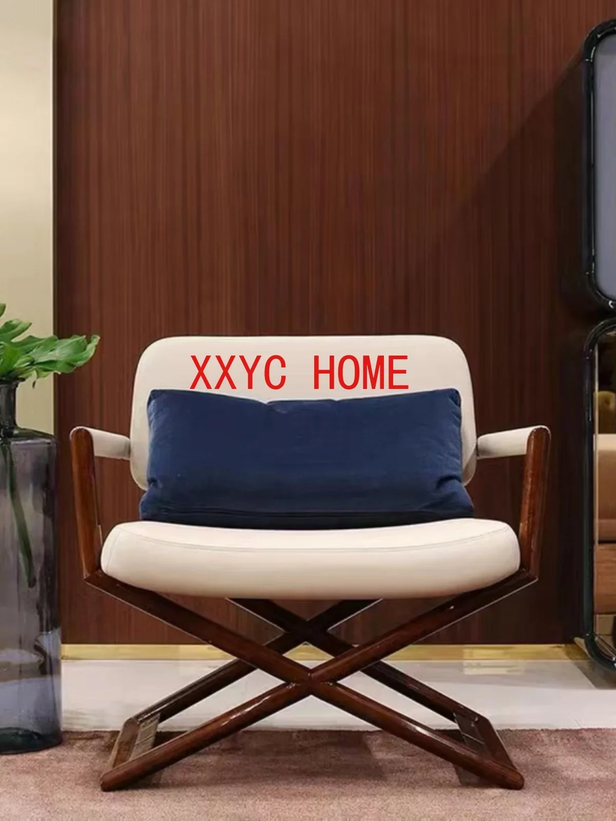 Advanced Custom Director Chair Couch Log Art Solid Wood