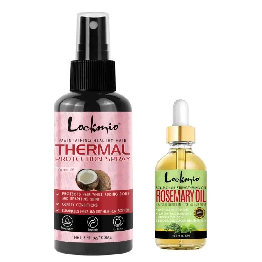 Thermische beschermingsspray voor haar Hittebeschermer Serum Bescherm het haar tegen UV-beschadigd Hydraterende haarverzorgingsconditioner voor vrouwen