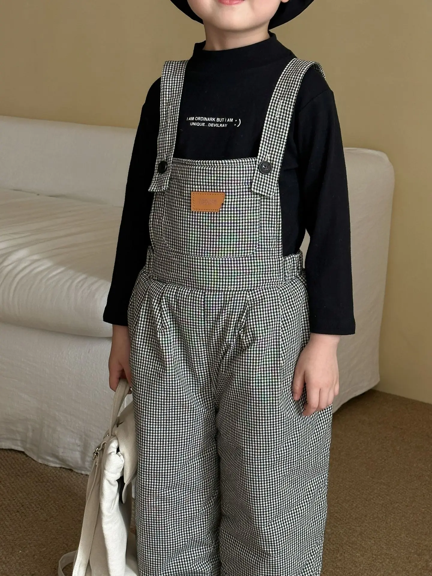 الأطفال الفتيان بانت 2025 الشتاء منقوشة سميكة الدافئة عادية طفل أطفال بنين فضفاض بنطلون أكمام المراهقين 1-8Y الفتيان بانت طويل #4