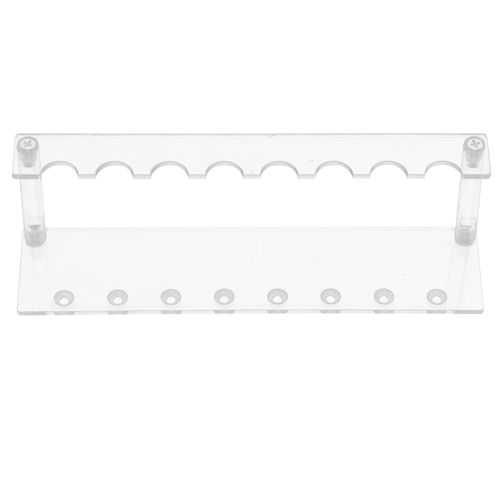 

1Set Acrylic Pen Storage Rack Multi Slot Desktop Organizer for Pens Makeup Brushes Markers School Office Home Dorm