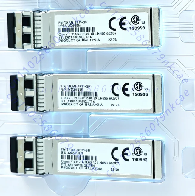 Multimode 10G SFP Transceiver for Fortinet FN‑TRAN‑SFP‑SR FTLX8574D3BCLFTN 850nm