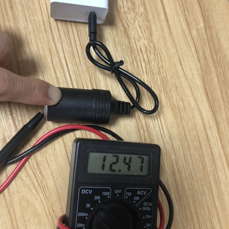 USB C macho para 12V soquete isqueiro carro conversor fêmea (36W máx.)