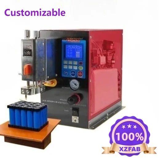 

Factory Direct 2026 Top Saldatrice a punti pneumatica con batteria al litio A300, sorgente d'aria integrata 18650