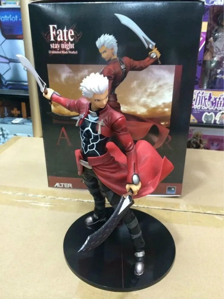 Fate/Stay Night UBW Archer 25cm 1/8 ALTAiR Japanese Anime PVC Action Figure Toy Game Collection Model Doll Toy For Children Gift