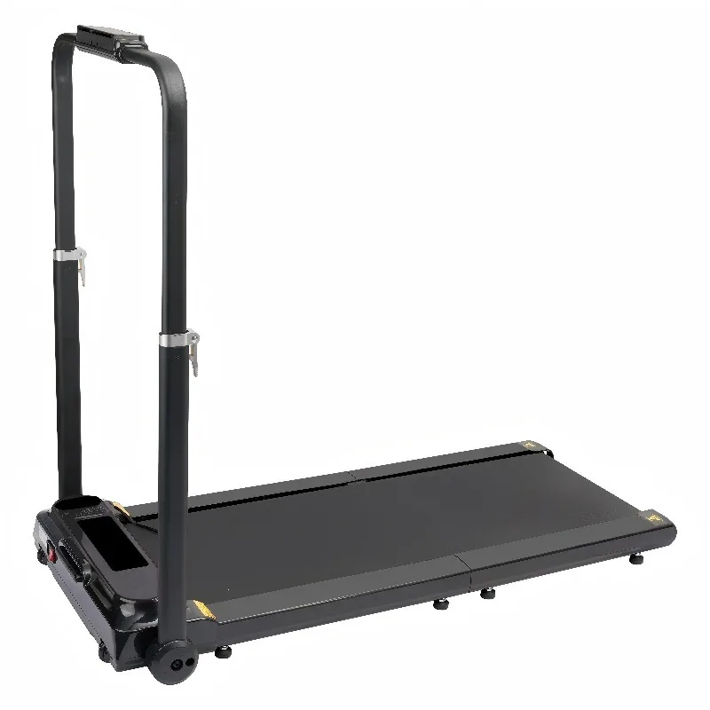 Foldable Portable Electric Treadmill Stable Steel Structure With Led Display Built-In Exercise Programs For Home Fitness