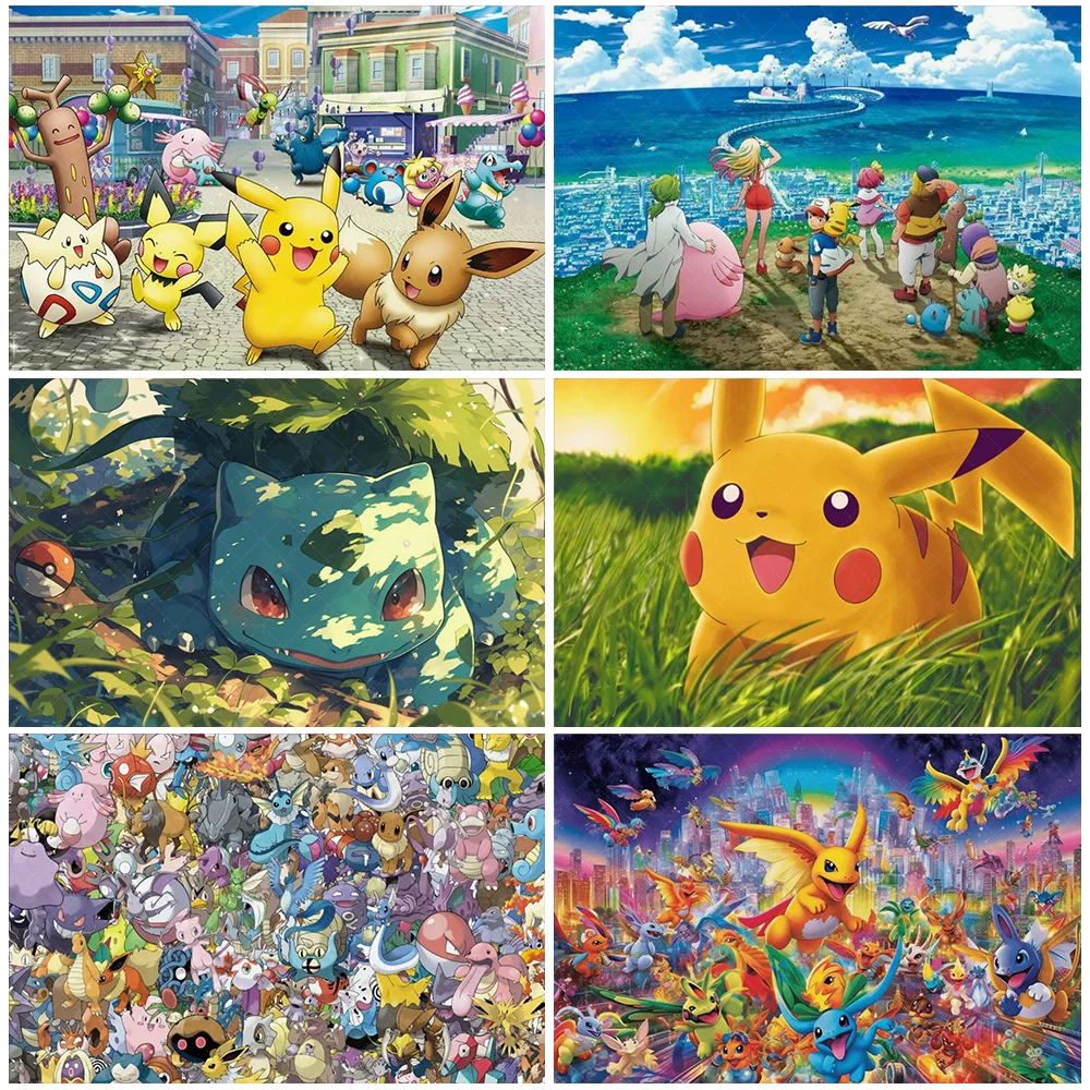 

Pokemon Pikachu Pocket Monster Theme Birthday Backdrop Kids Party Decorations Baby Shower Supplies Anime Photo Background Banner