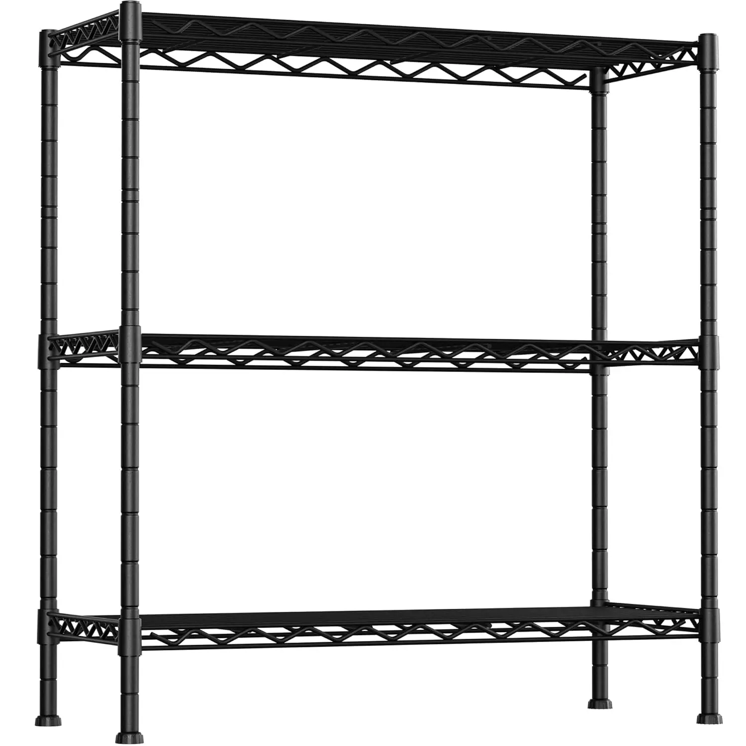 

Adjustable Heavy Duty 3-Tier Metal Storage Shelving Rack Laundry Bathroom Kitchen Pantry Garage 36x14x35.8", Customized