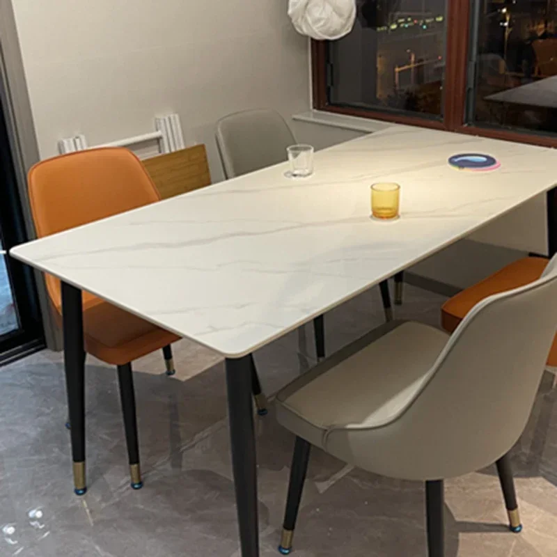 Living Room Chairs Modern Kitchen Table Cafe Home Furniture China Luxury Center Sets Rectangular Dining Tables Mesa Restaurant - Image 4