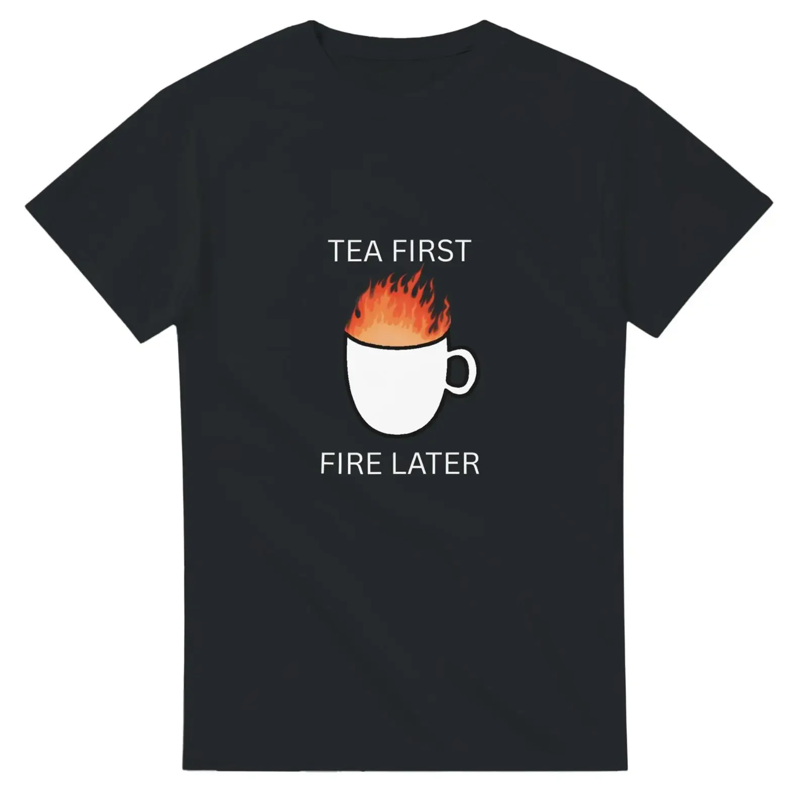Funny Firefighter T Shirt for Fireman Classic Cotton Humorous Fire Dept Apparel vintage Washed Unisex Top For Everyday Wear