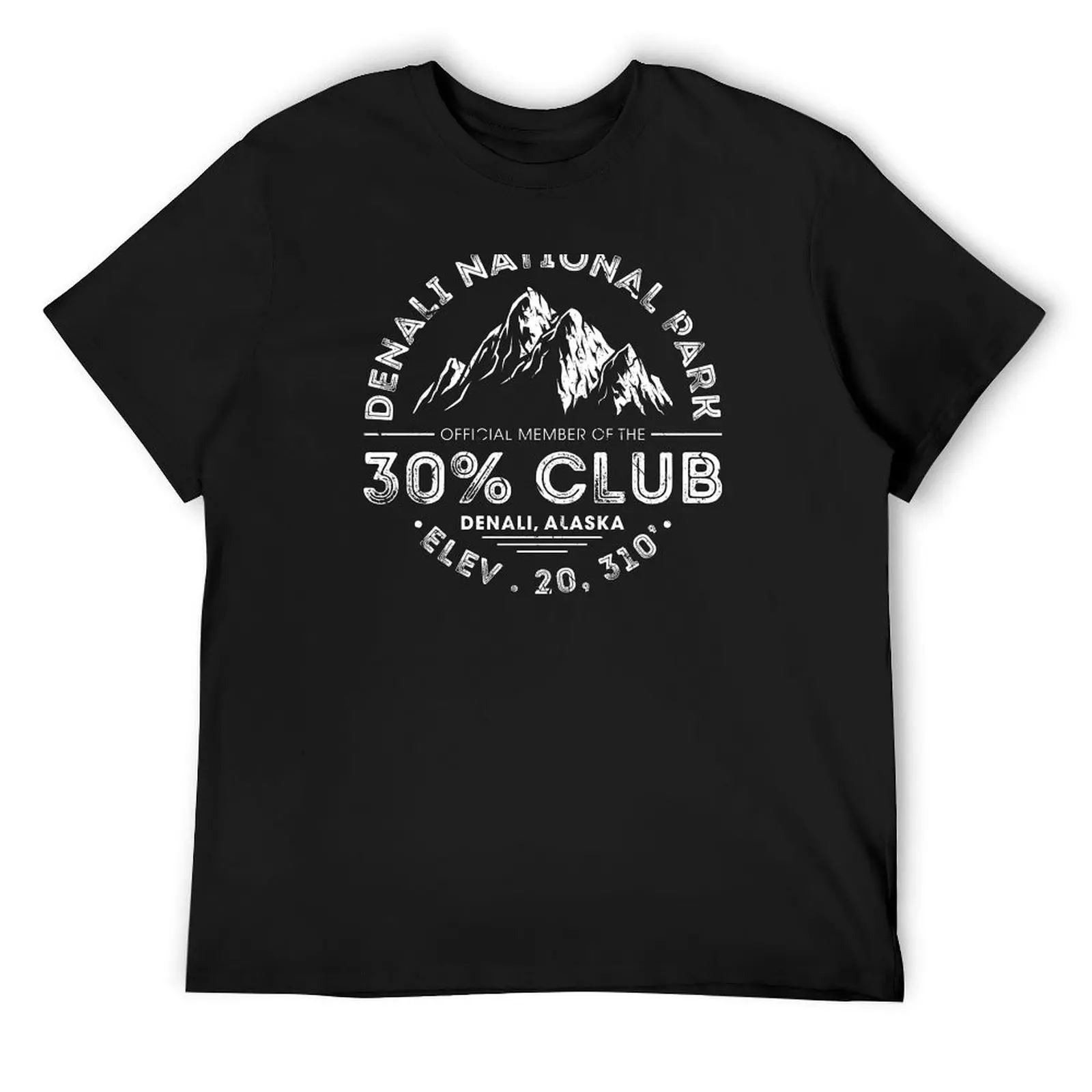 

Denali National Park Alaska 30% Club Denali Mountain Tourista T-Shirt summer clothes anime clothes tee shirts for men