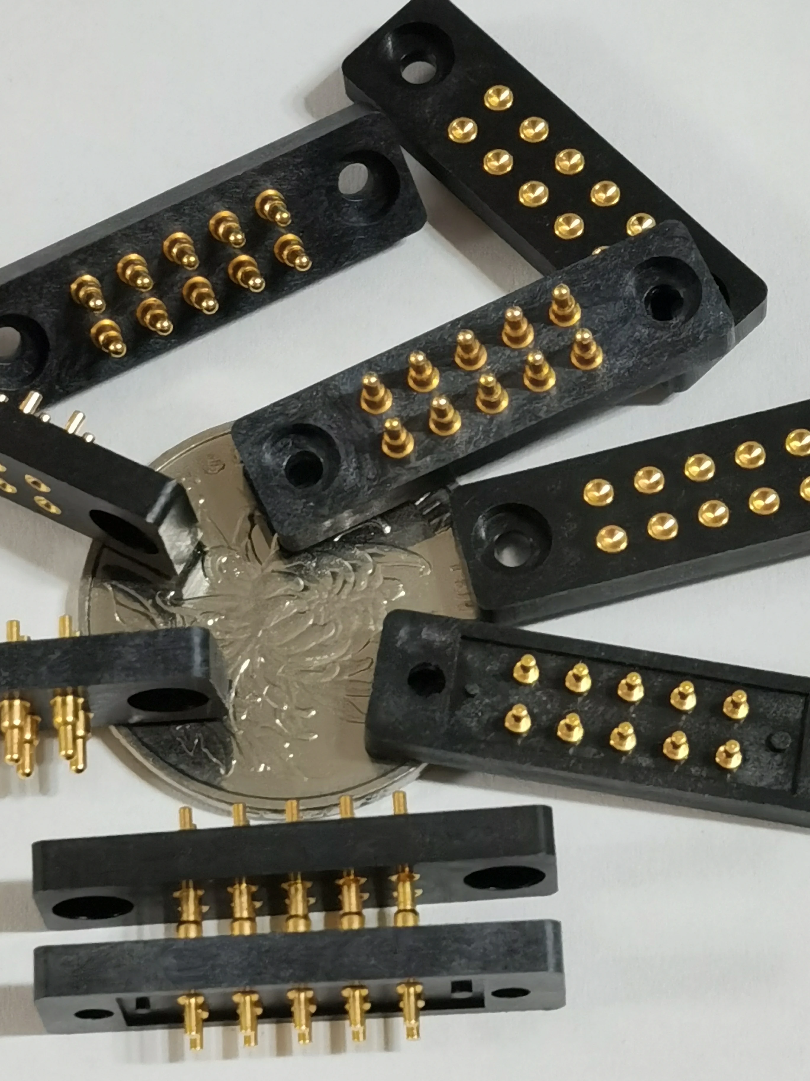 10P Male/Female High-Current Pogopin Connector Probe Spring Pin Charging Pin Conductive Contact Male Receptacle Insert