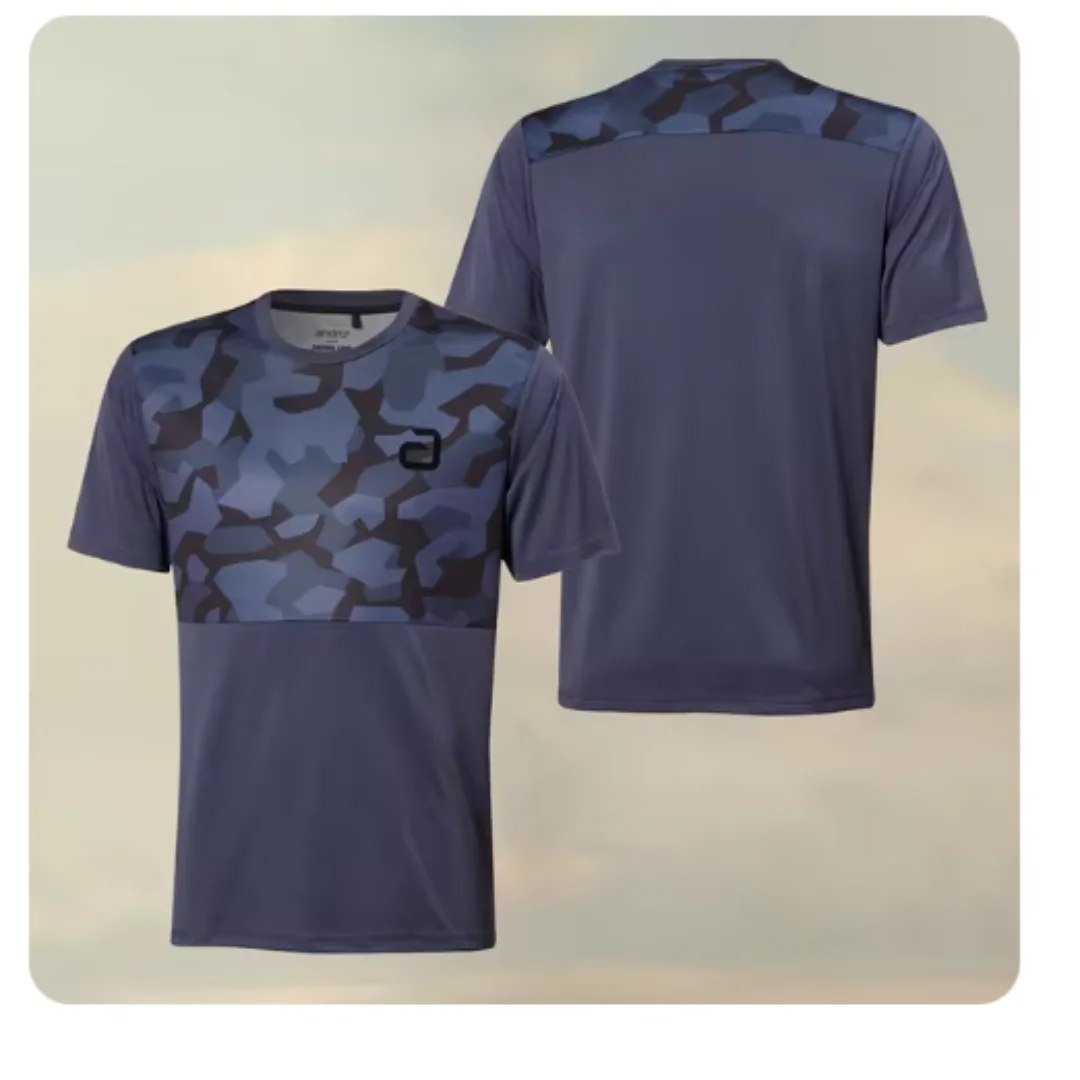 T-shirt de tennis de table ultra fin à manches courtes pour homme, chemise de protection, séchage rapide, équipe, fitness, sports, boutique, été, nouveau