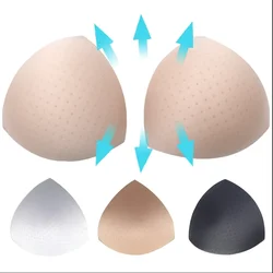 1/2/3Pair Removeable Push Up Pads Bra Pad Triangle Bra Padding Inserts Chest Cups Pads for Swimsuit Bikini Padding Intimates
