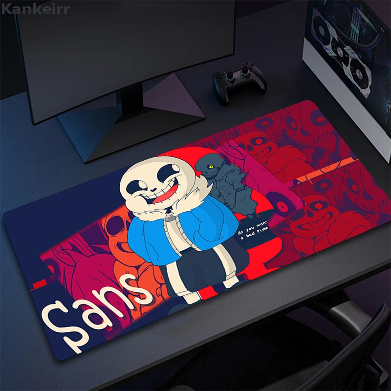 Anime Mouse Pad Pc Gamer Undertale Gaming Mousepad Xxl 900x400 Mouse Mat Keyboard Desk Mat Carpet Mausepad Computer Laptop Pad