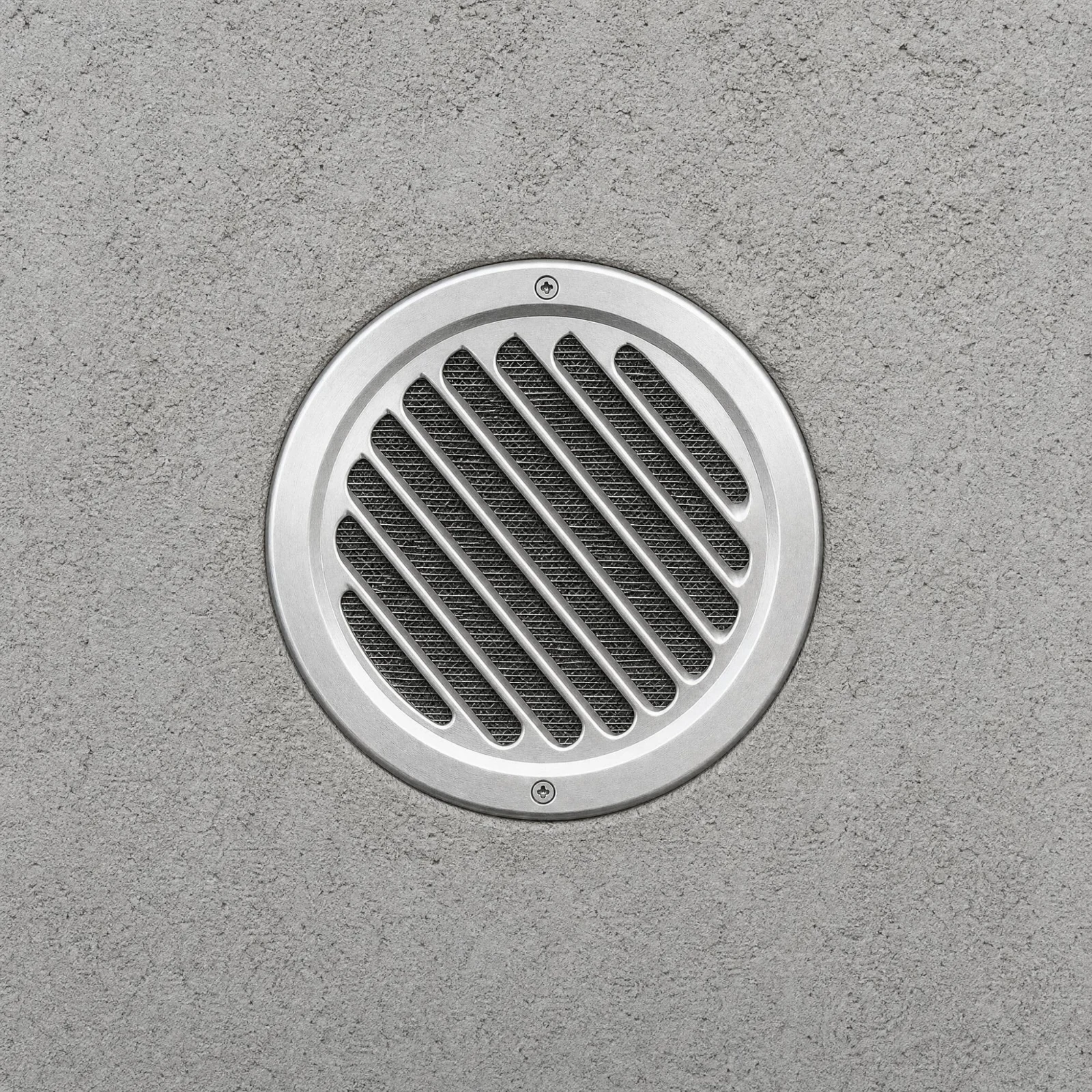 Stainless Steel Exterior Vent Hood Proof Round Ventilation Outlet Cover with Mesh Screen for Outdoor Wall Installation