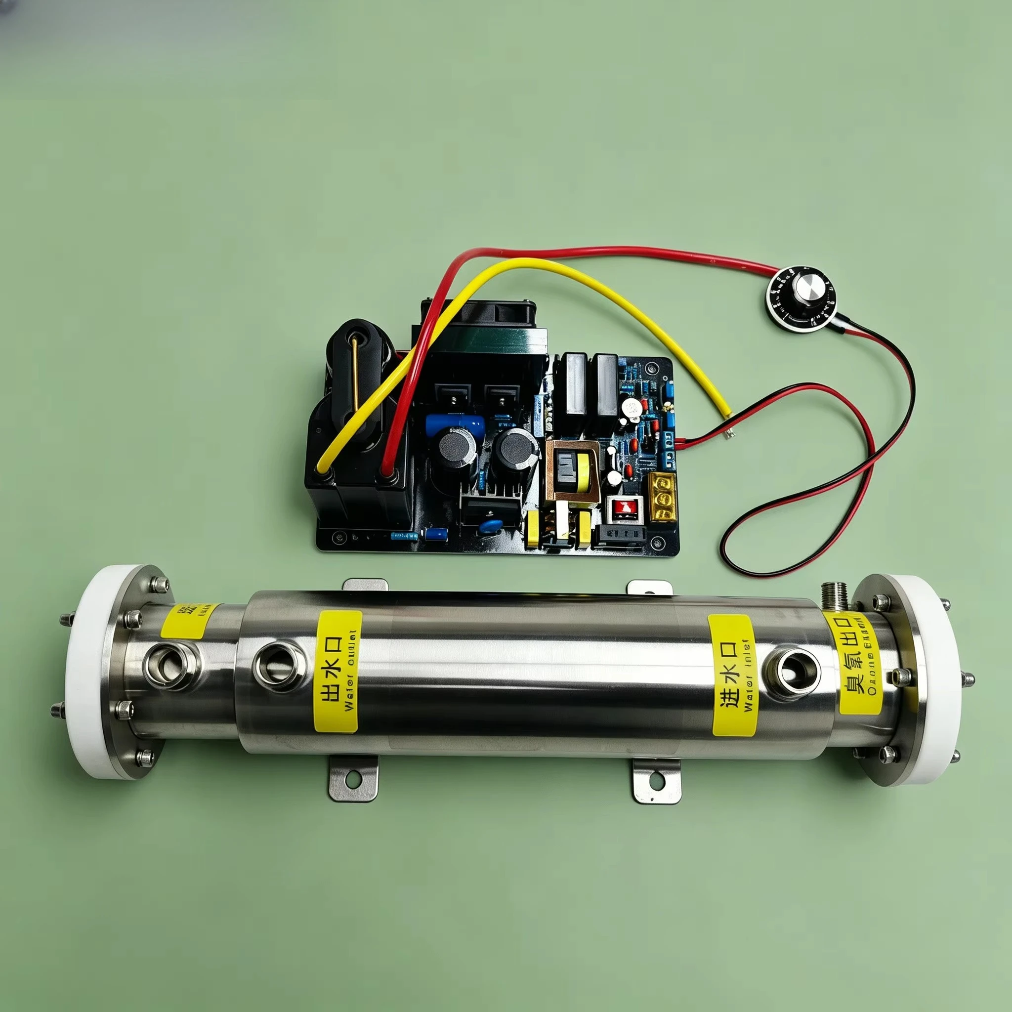 30G high concentration  generator long life water-cooled quartz tube hospital wastewater treatment