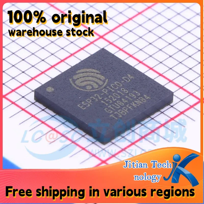 1PCS ESP32-PICO-D4 ESP32 QFN48 100% original inventory High-Quality Electronic Component