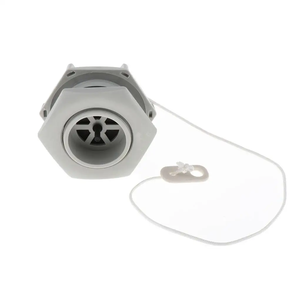 Boat Drain Valve Cap Replacement 65mm PVC Accessory Water Stopper for Inflatable Dinghy Raft Kayak
