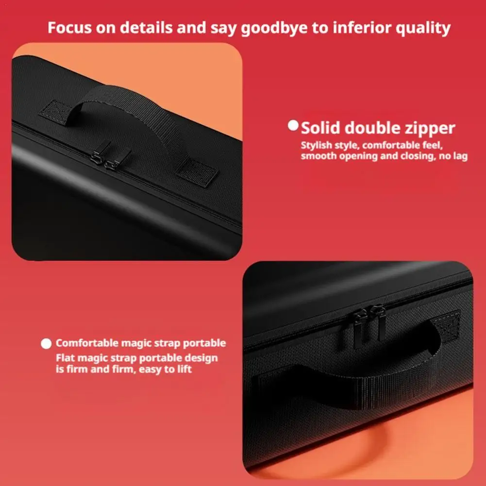 

EVA Hard Shell Carrying Bag For Switch Game Console & Accessories Storage Box Anti-shock Anti-fall Carrying Case For Travel