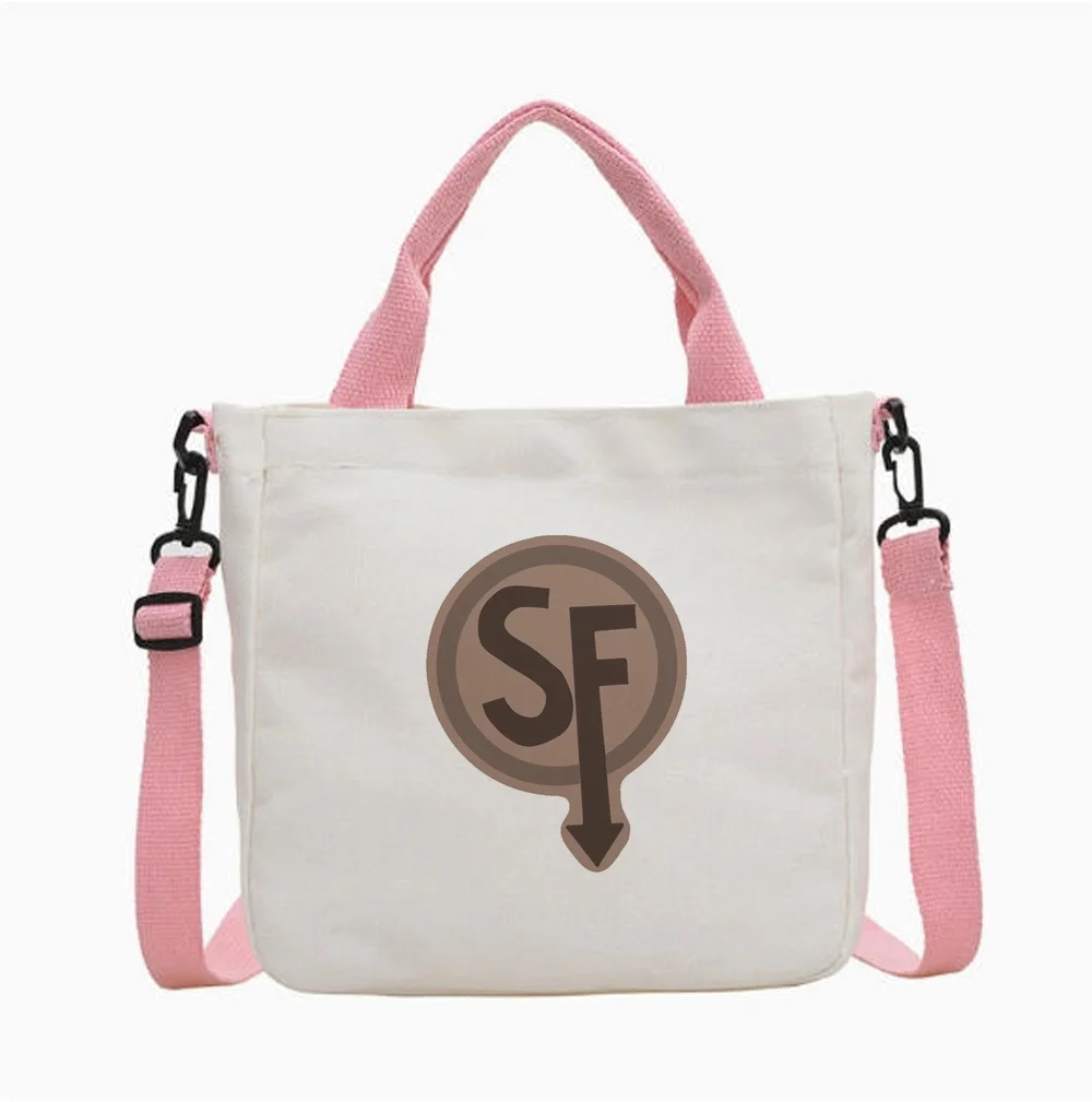 Sally Face tote bag reusable y2k canvas  bolsas de tela totebag femme