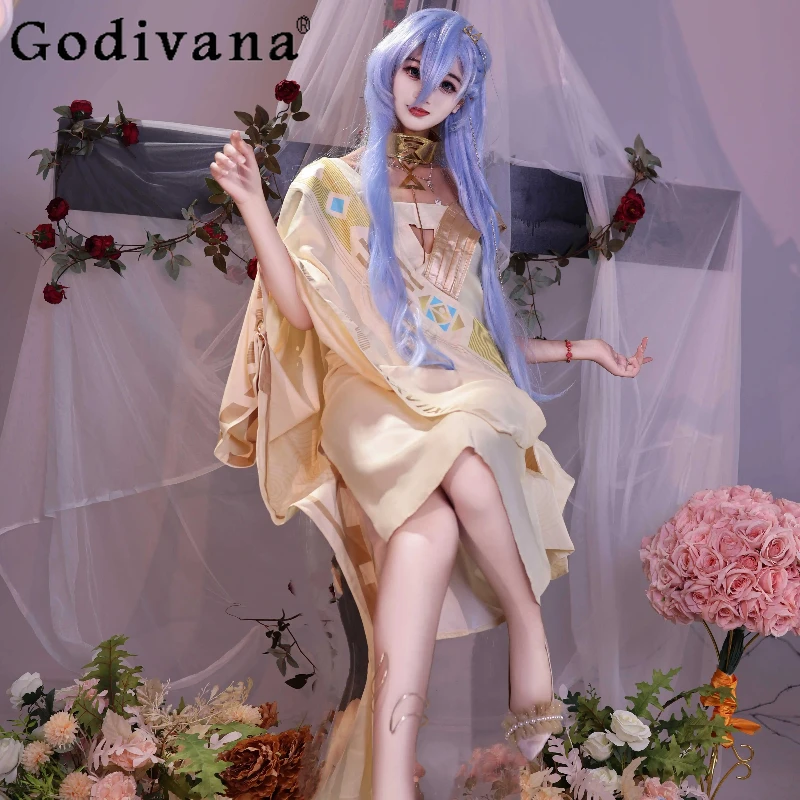 

Game Reverse 1999 Cosplay Outfits Girls Headwear Necklace Carnival Cosplay Costume Party Role Play Uniform Outfits for Women