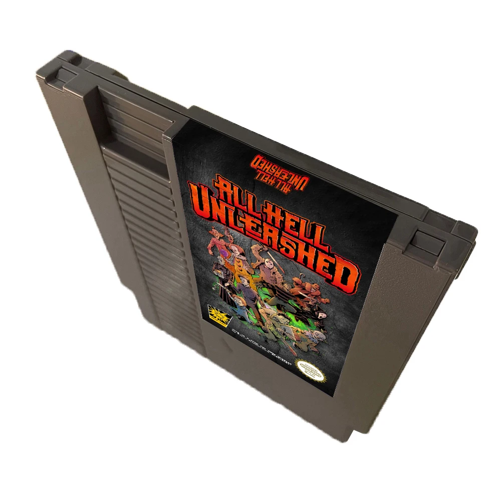 All Hell Unleashed - A Brand NEW NES Game Cartridge NTSC/PAL Version 72 Pin Video Game Card For Nintendo NES Console | ENG