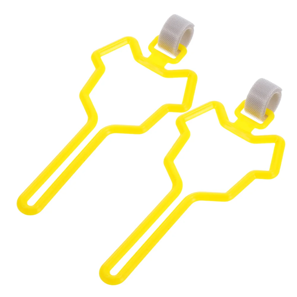 

2Pcs Pet Waste Bag Holder Clip Leash Carrier Hands-Free Dog Poop Bag Dispenser Walking Supplies Pets Hands Knot Holder