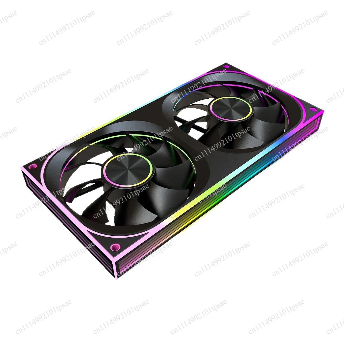 360/240 row integrated chassis fan with intelligent temperature control and speed regulation