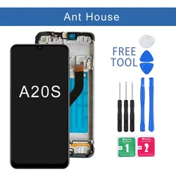 TFT LCD For Samsung Galaxy A20s A207 A2070 SM-A207F LCD Display Screen replacement Digitizer Assembly WIth Frame