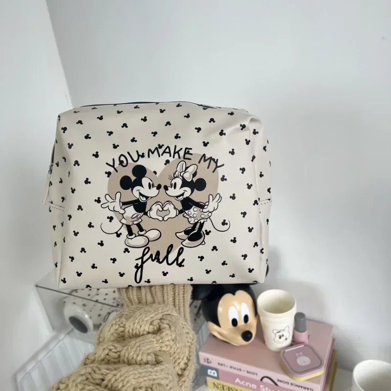 Disney Mickey Mouse Minnie Girl Makeup Bag donna Cosmetic Bag donna articoli da toeletta Organizer custodie per trucco femminile impermeabili