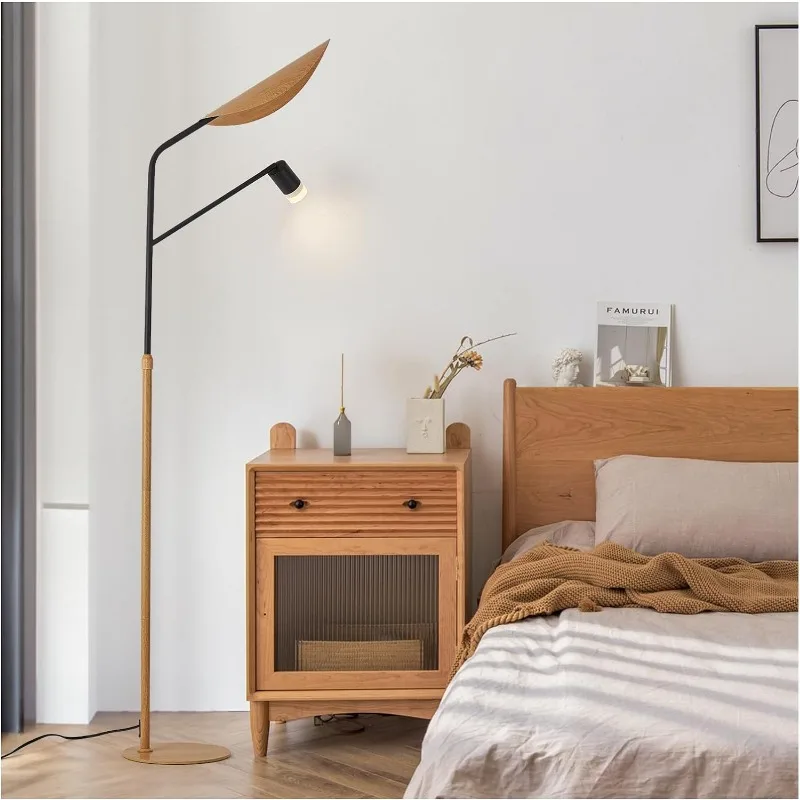 Imagem -06 - Minimalista pé Led Floor Lamp para Sala de Estar Luz Quente Lâmpada Alta Moderno e Simples