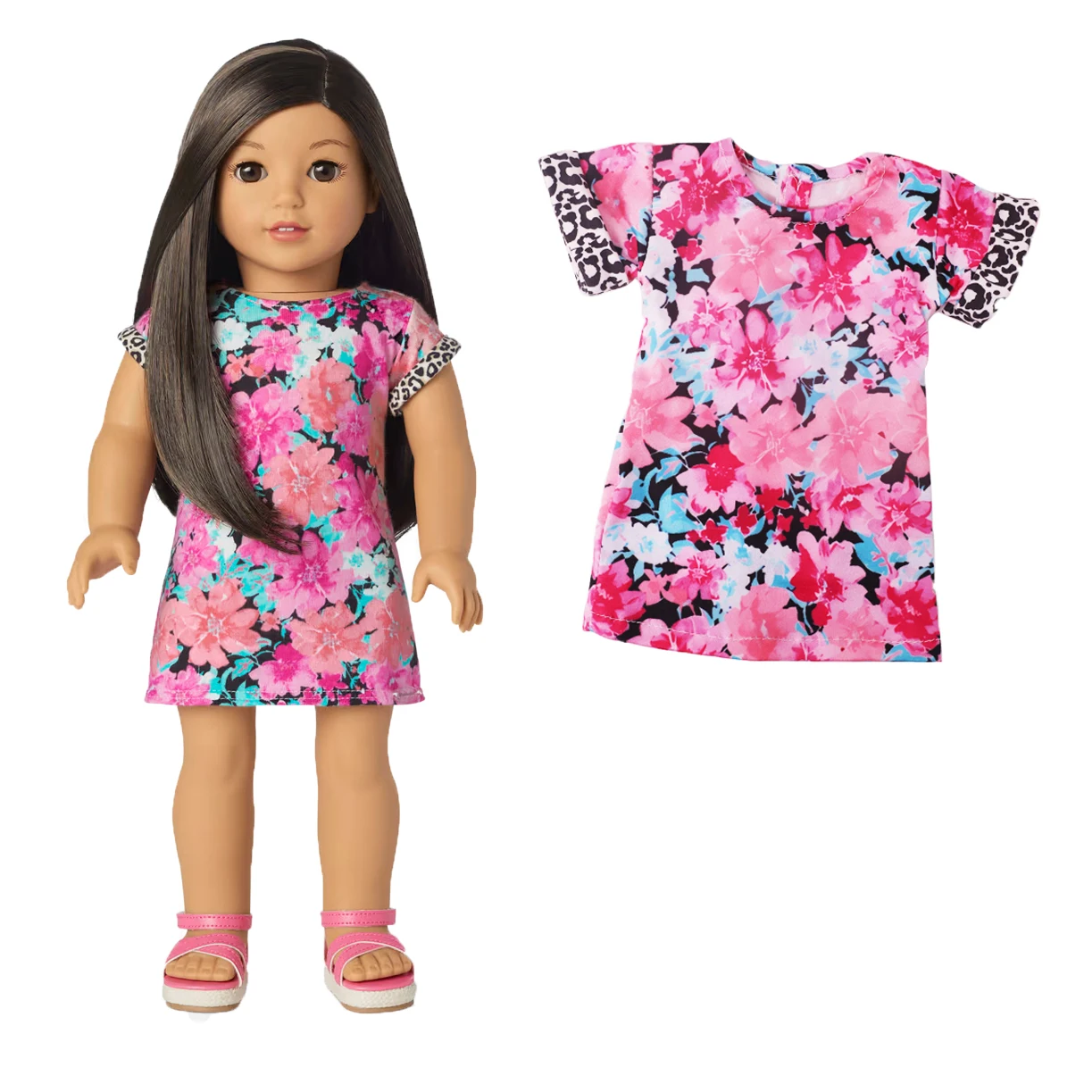 สาวอเมริกันขนาด 18 นิ้วและอุปกรณ์เสริมตุ๊กตาทารกเกิดใหม่ขนาด 43 ซม. คอลเลกชันฤดูใบไม้ผลิ ของขวัญสําหรับทารกที่สมบูรณ์แบบสําหรับรุ่นของเรา