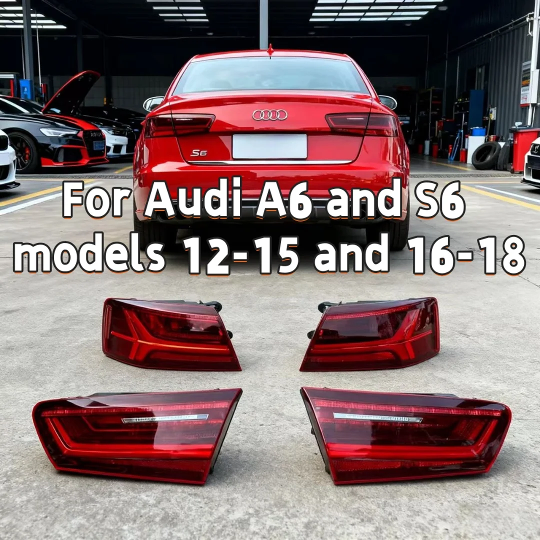 

Suitable for Audi 12-15 and 16-18 models A6 and S6 upgraded with LED high-end water turn taillight assembly