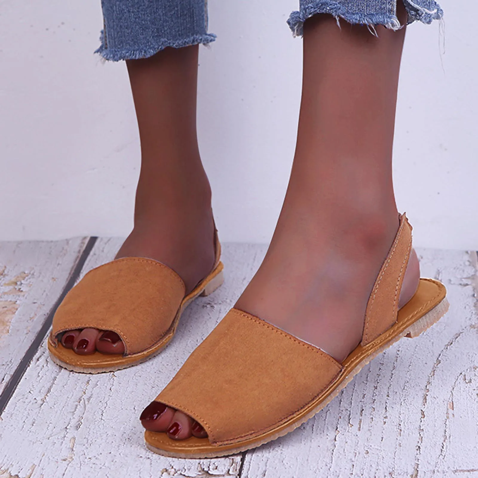 Sock Slippers for Women Leather Bottom S for Women Slippers Summer Women Platform Sandals Beach Slippers Dudes Slippers for