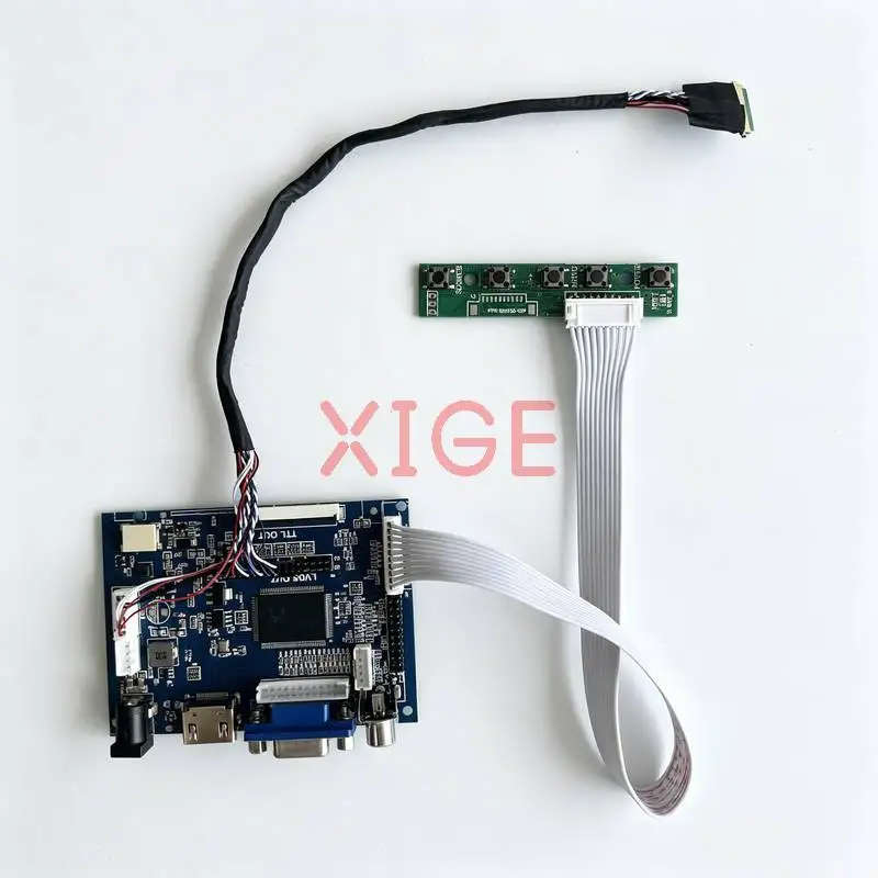 

Controller Board Fit BT140GW03 BT140GW01 BT140GW04 BT140GW02 HDMI+VGA+AV 40-Pin LVDS 1366x768 1366*768 Laptop Display Screen Kit